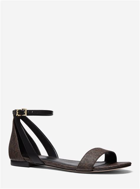 michael kors cardi sandal|Cardi Leather Sandal .